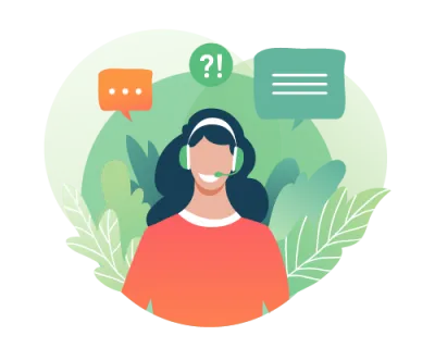 Phone call headset graphic
